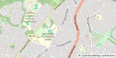 Map of Leeds
