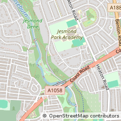 Map of Newcastle Upon Tyne