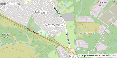 Map of Southampton
