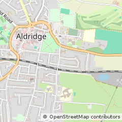 Map of Walsall, West Midlands