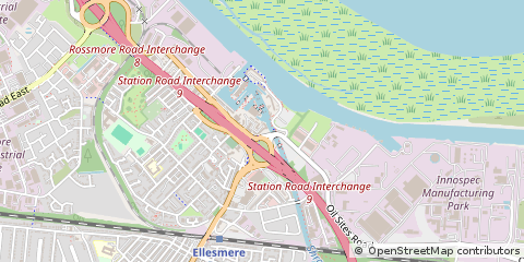 Map of Ellesmere Port