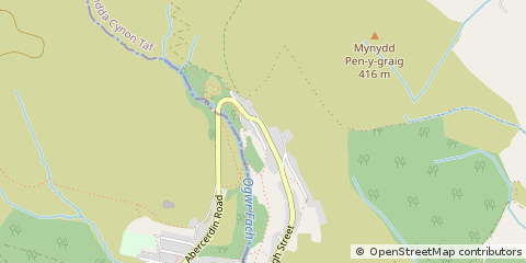 Map of Porth