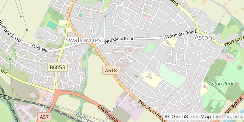 Map of Sheffield