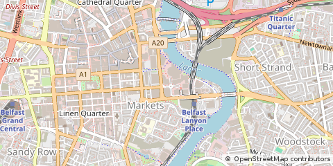 Map of Belfast