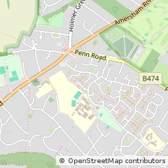 Map of High Wycombe, Bucks