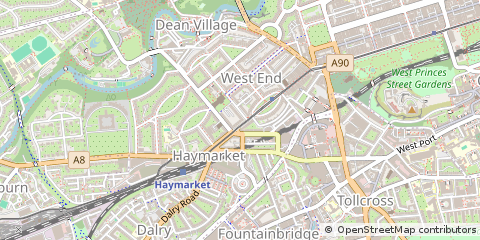 Map of Edinburgh
