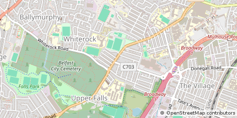 Map of Belfast