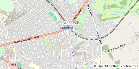 Map of Harrogate