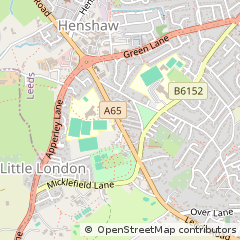 Map of Leeds