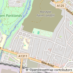 Map of Rainham