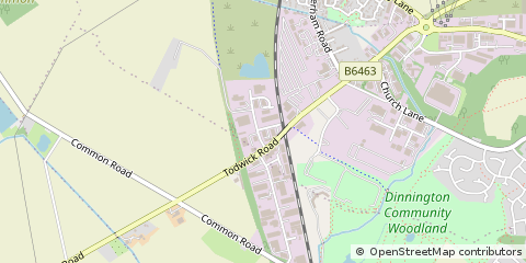 Map of Sheffield