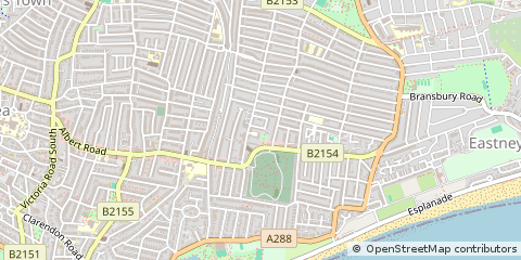 Map of Portsmouth, Hampshire