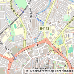 Map of Coventry, West Midlands
