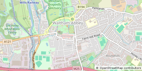 Map of London, Essex