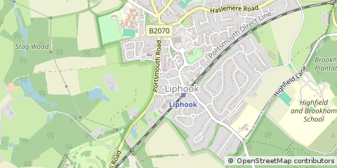 Map of Liphook
