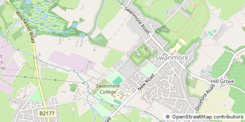 Map of Southampton, Hampshire