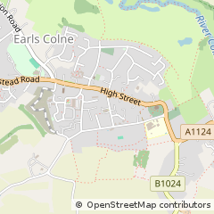 Map of Colchester, Essex