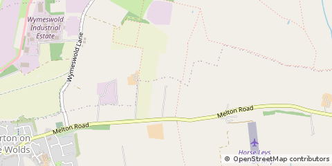 Map of Loughborough, Leicestershire
