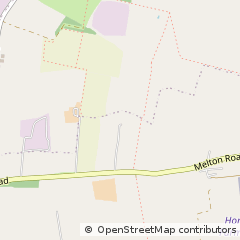 Map of Loughborough, Leicestershire