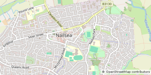 Map of Nailsea, Bristol