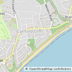 Map of Poole, Dorset