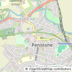 Map of Sheffield, South Yorkshire