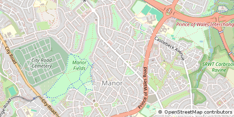 Map of Sheffield