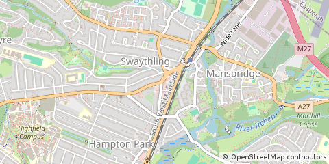 Map of Southampton