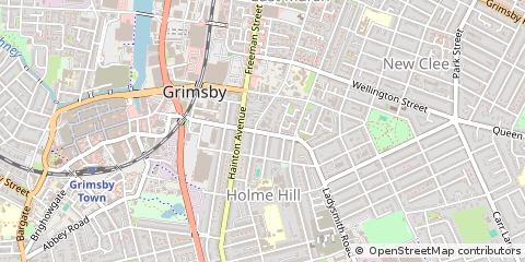 Map of Grimsby, N. E. Lincolnshire