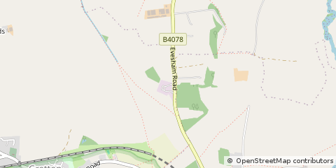 Map of Cheltenham, Gloucestershire