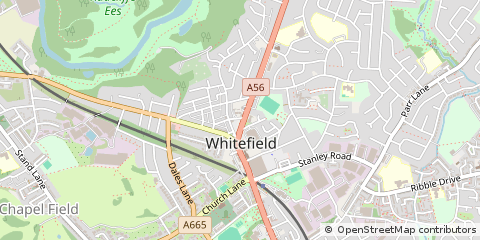 Map of Manchester
