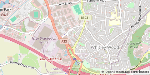 Map of Reading