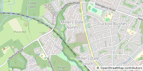 Map of Eastleigh, Hampshire