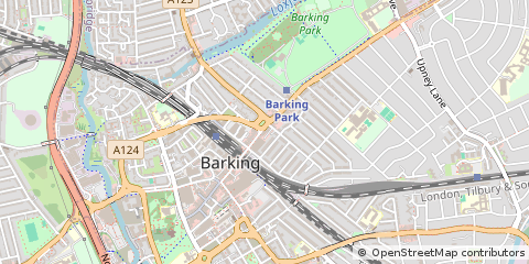 Map of Barking