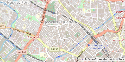 Map of Birmingham