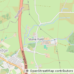 Map of Accrington, Lancashire