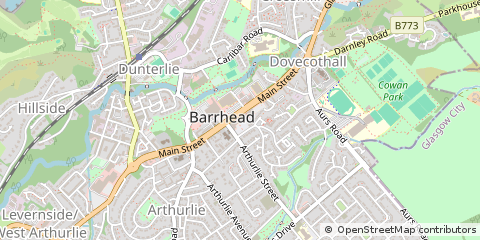 Map of Glasgow