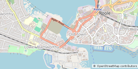 Map of Poole