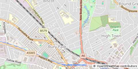 Map of Luton