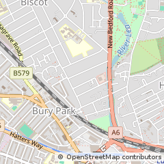 Map of Luton