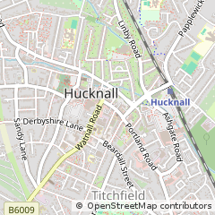 Map of Nottingham
