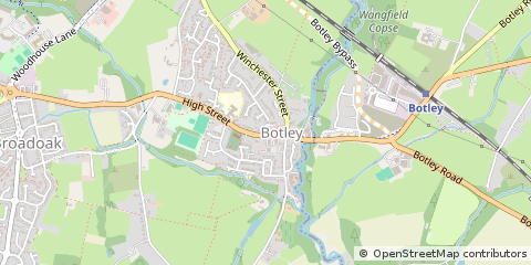 Map of Southampton, Hampshire