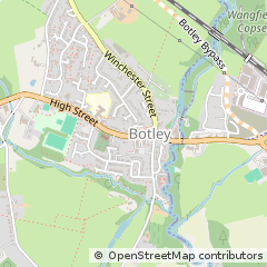 Map of Southampton, Hampshire