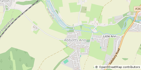 Map of Andover