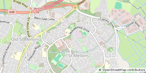Map of Cardiff