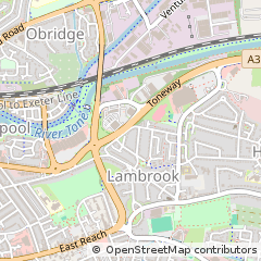 Map of Taunton
