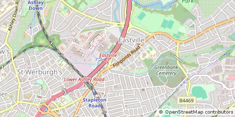 Map of Bristol