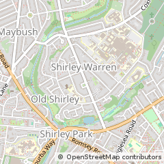 Map of Southampton