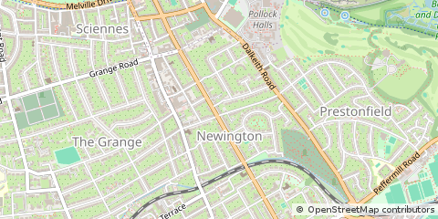 Map of Edinburgh