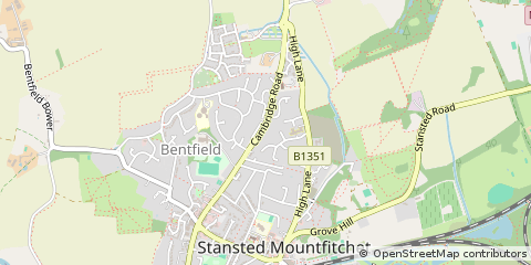 Map of Stansted